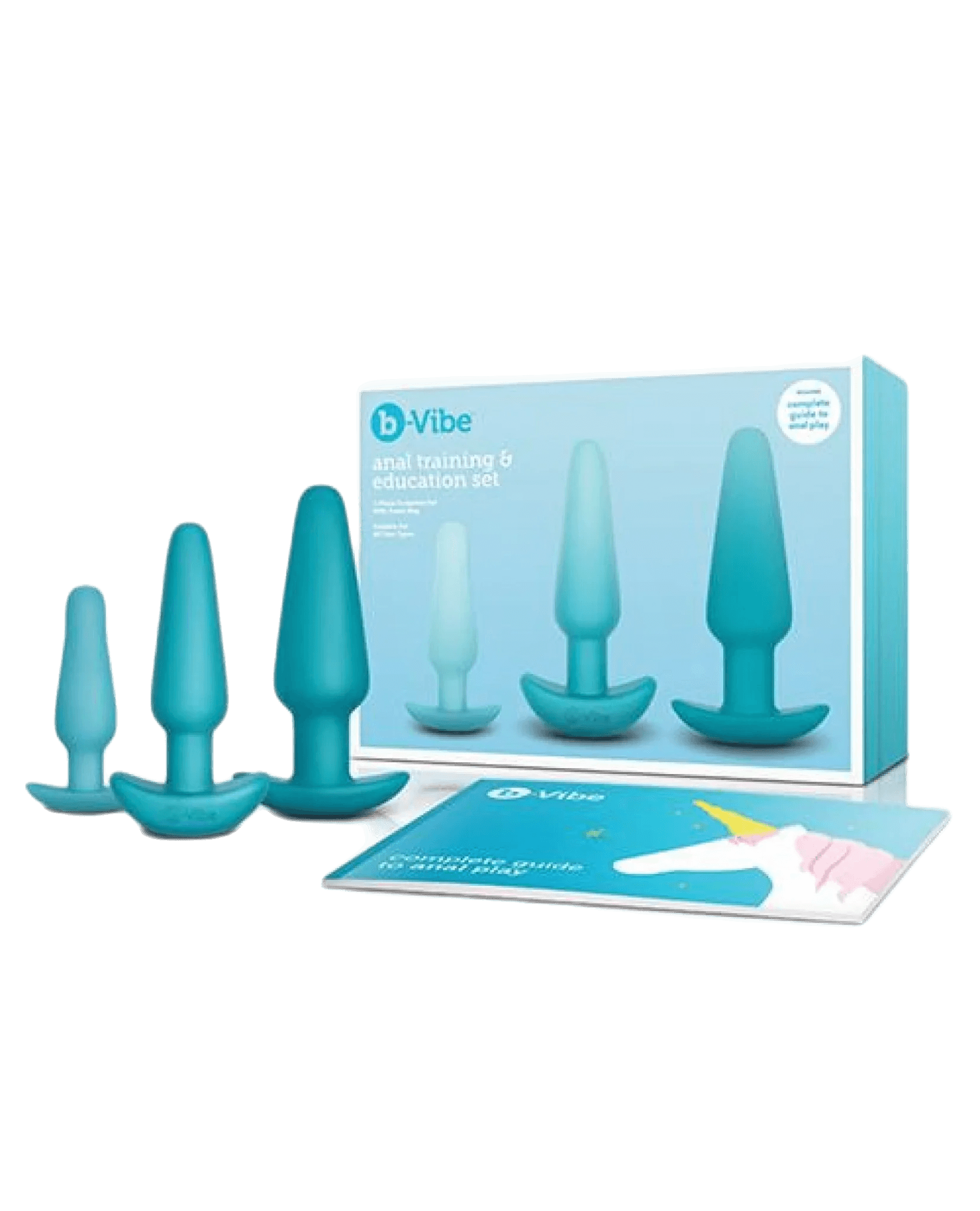 B-vibe Anal Education Set - Teal - SEX LOVE DOLLS
