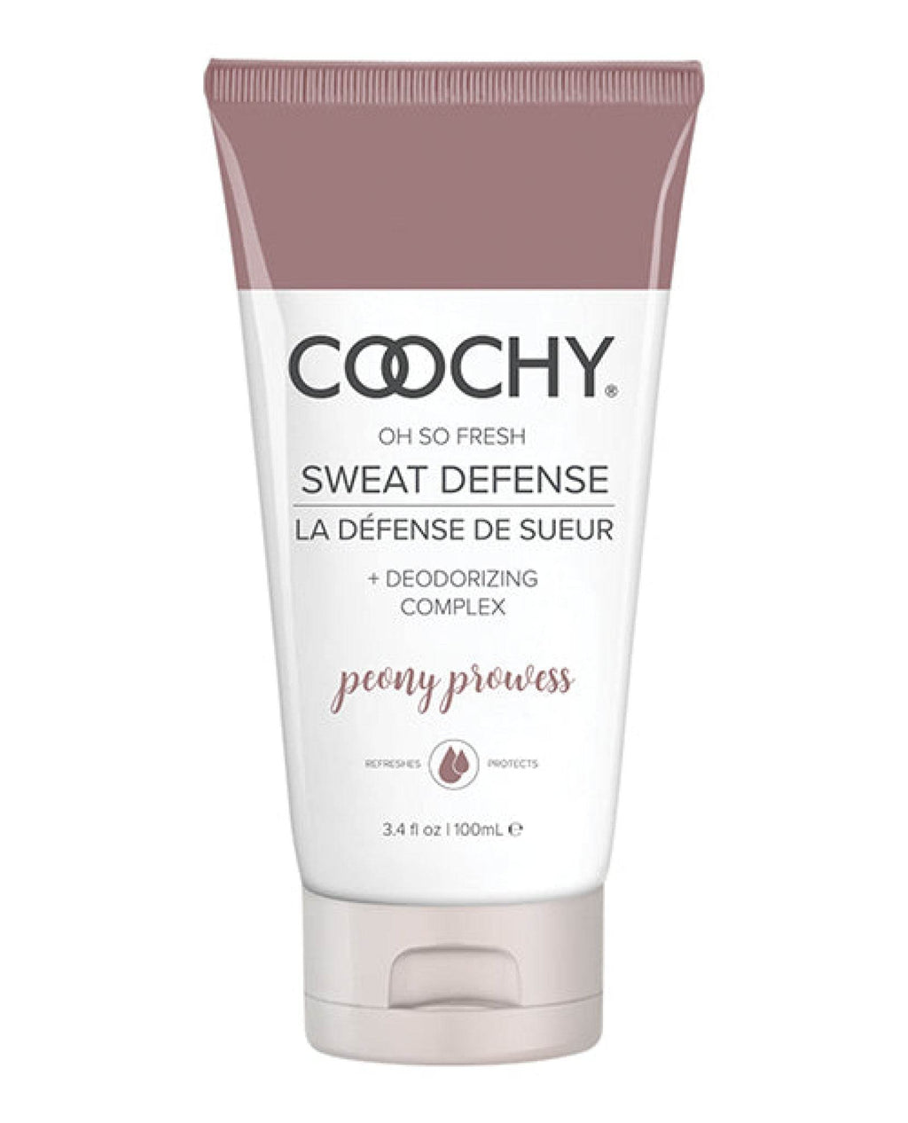 Coochy Sweat Defense Protection Lotion - 3.4 Oz Peony Prowess - SEX LOVE DOLLS