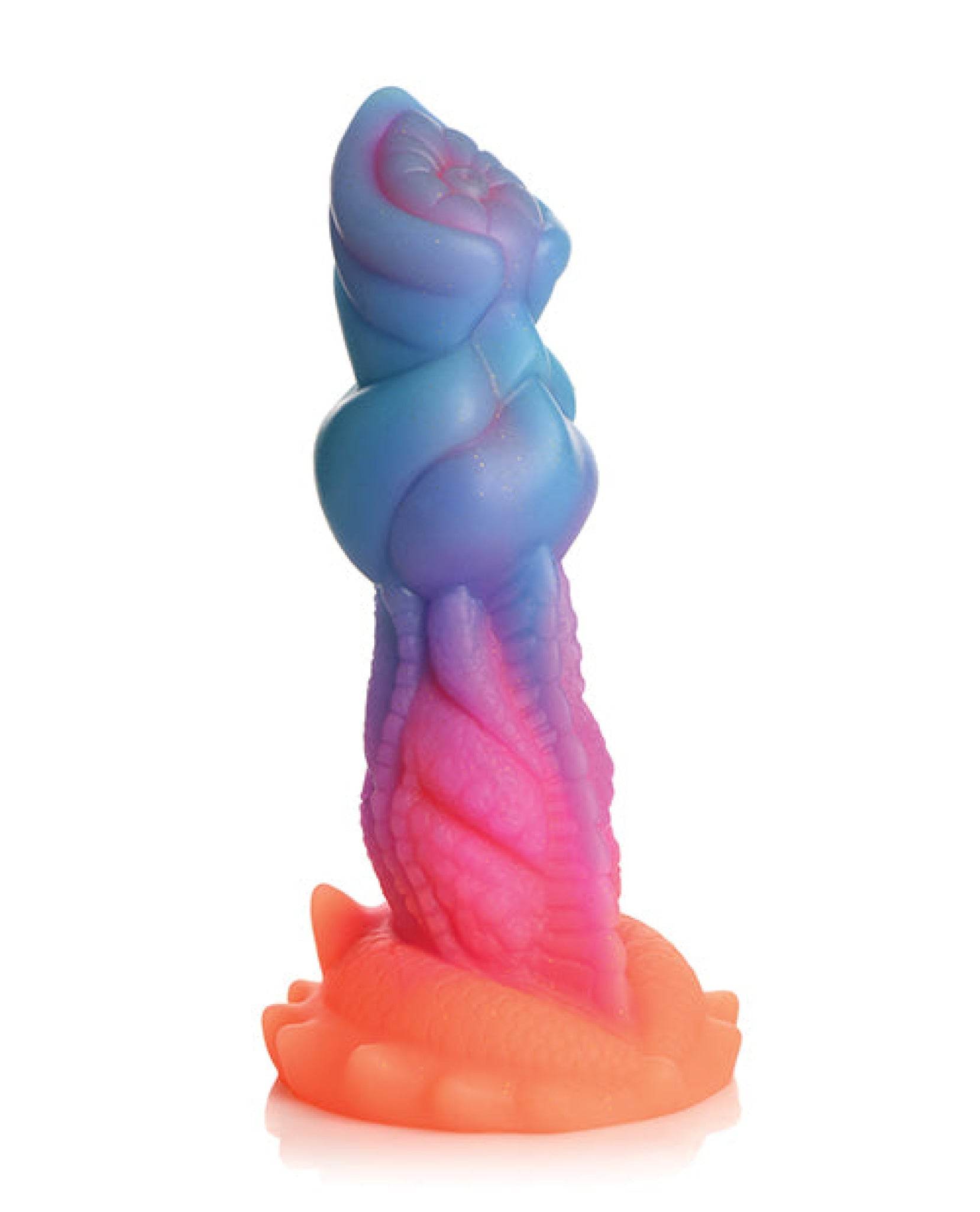 Creature Cocks Glow-in-the-Dark Aqua-Cock Silicone Dildo - SEX LOVE DOLLS