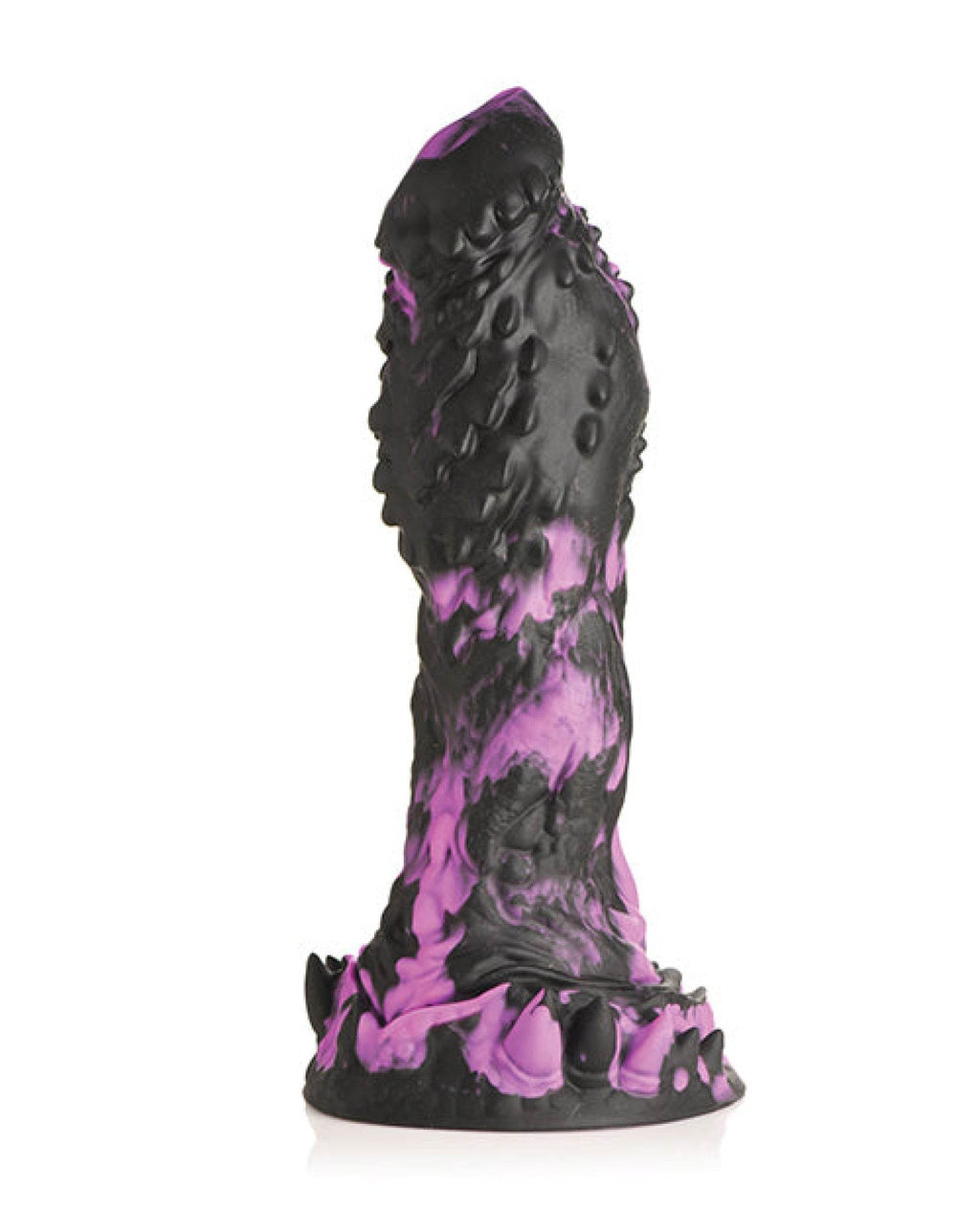 Creature Cocks Grim Silicone Dildo - Black/Purple - SEX LOVE DOLLS