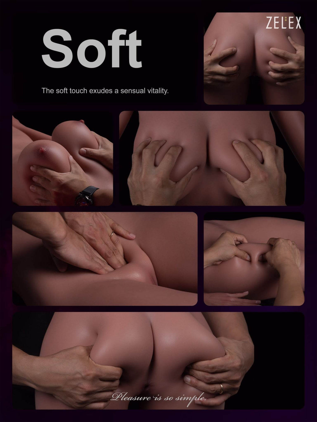 Gwyneth Premium Silicone Head (Movable Jaw) + SLE Body Sex Doll - ZELEX® [USA STOCK] - SEX LOVE DOLLS