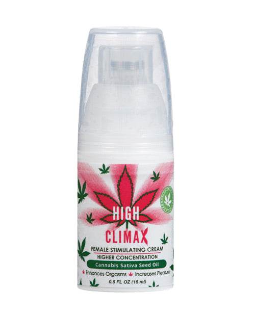 High Climax Female Stimulant w/Hemp Seed Oil - .5 oz - SEX LOVE DOLLS