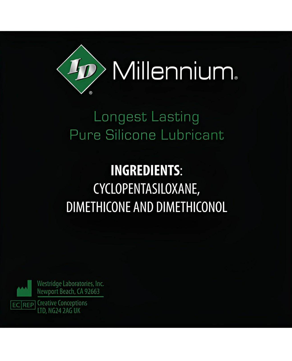 Id Millennium Silicone Lubricant - 12 Ml Tube - SEX LOVE DOLLS