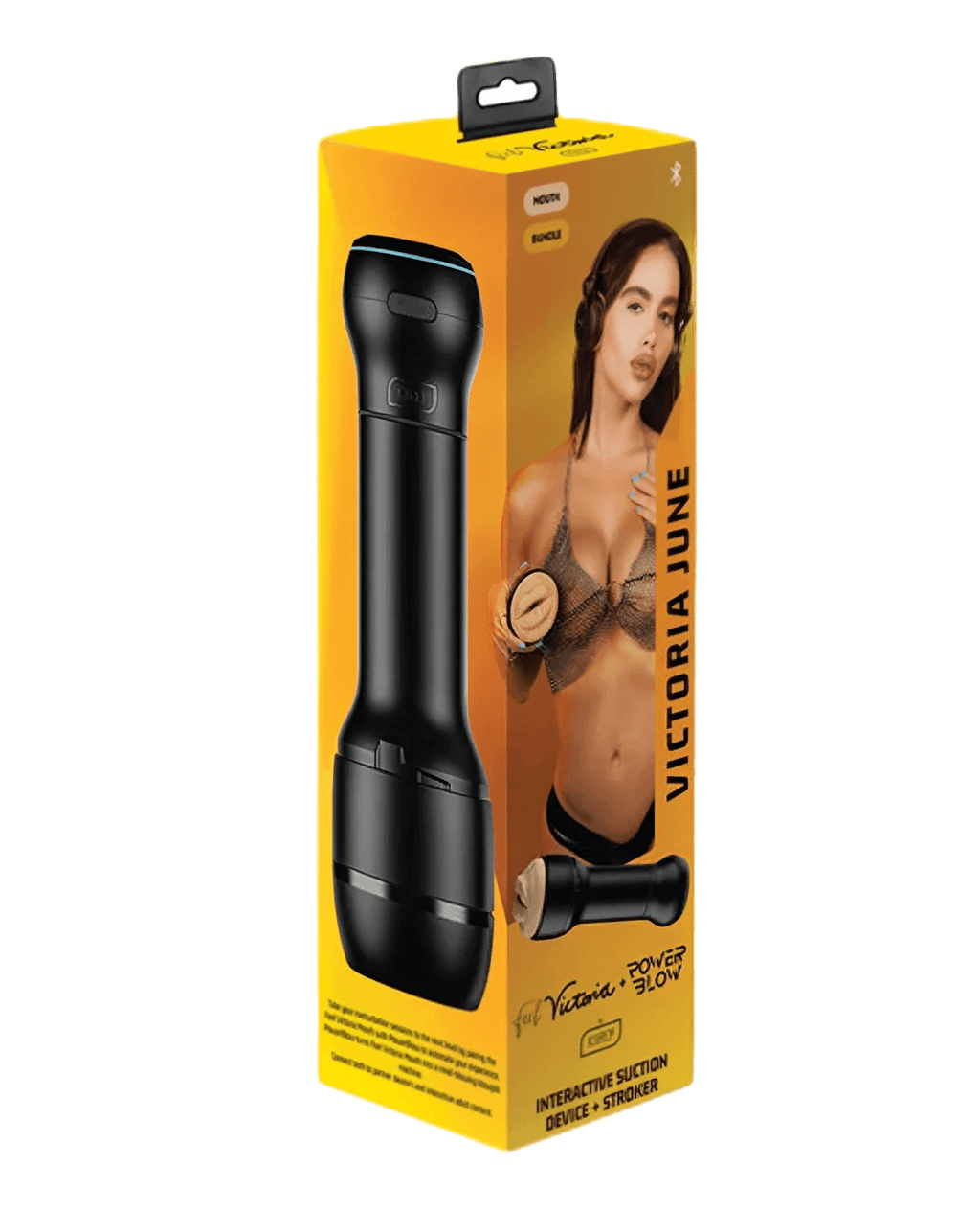 Kiiroo Feel Stars Collection Powerblow Mouth Combo Set - Victoria June - SEX LOVE DOLLS