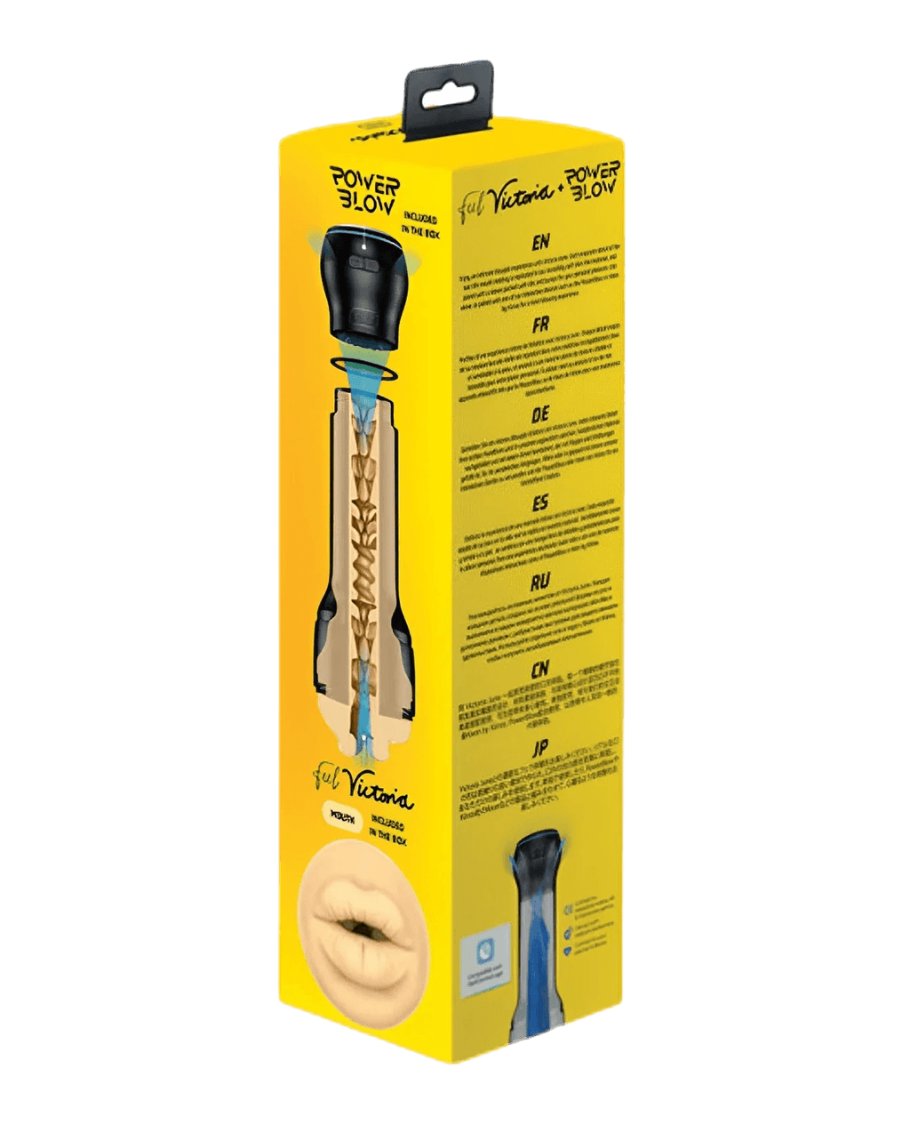 Kiiroo Feel Stars Collection Powerblow Mouth Combo Set - Victoria June - SEX LOVE DOLLS