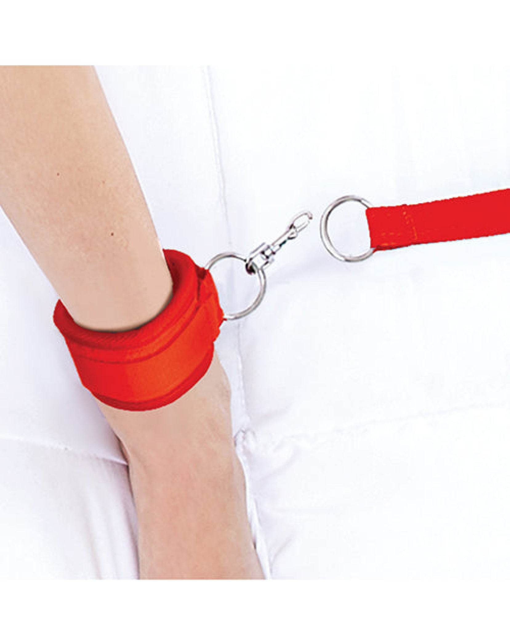 Lux Fetish 7 Pc Bed Spreader - Red - SEX LOVE DOLLS