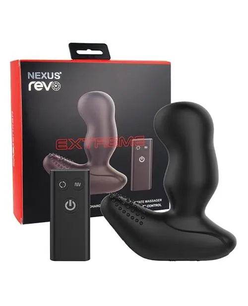 Nexus Revo Extreme Rotating Prostate Massager - Black - SEX LOVE DOLLS