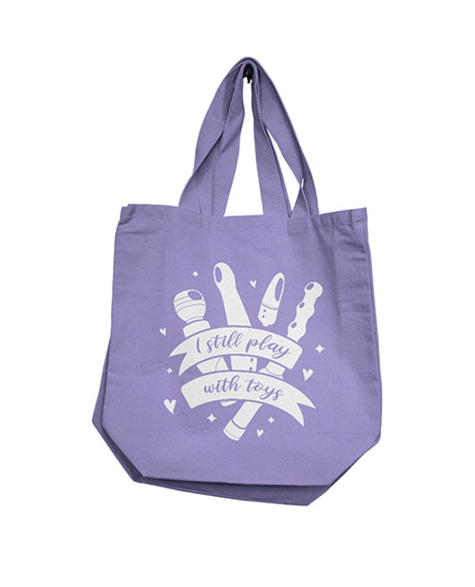 Nobu I Still Play With Toys Reusable Tote - Lilac - SEX LOVE DOLLS