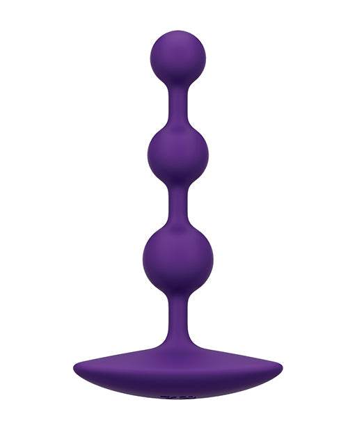 Romp Amp Flexible Anal Beads - Violet - SEX LOVE DOLLS