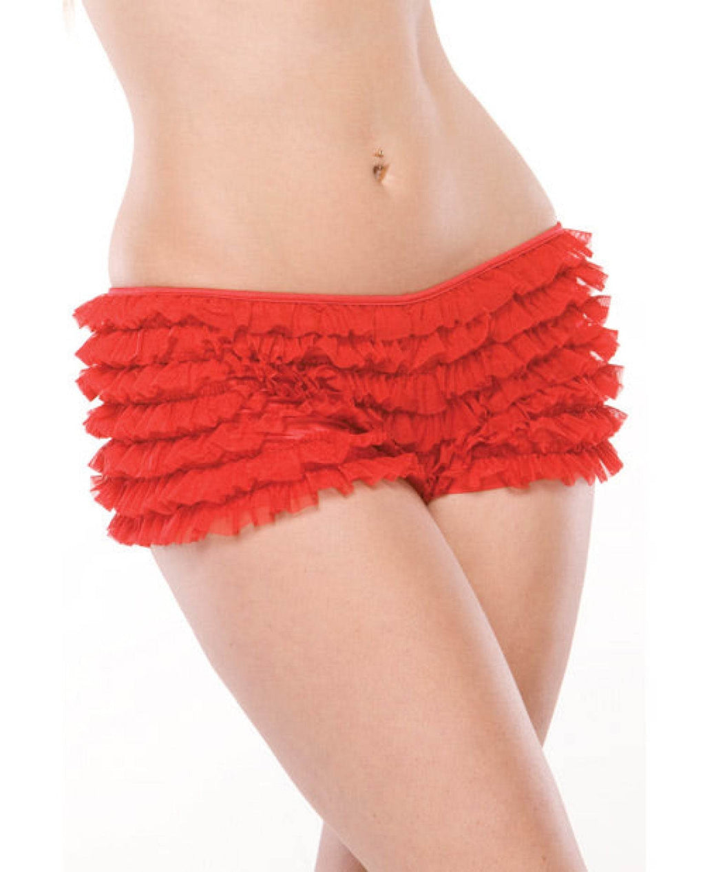 Ruffle Shorts W/back Bow Detai - SEX LOVE DOLLS