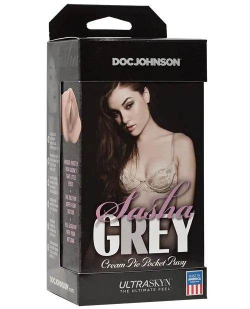 Sasha Grey Ultraskyn Cream Pie Pocket Pussy - SEX LOVE DOLLS