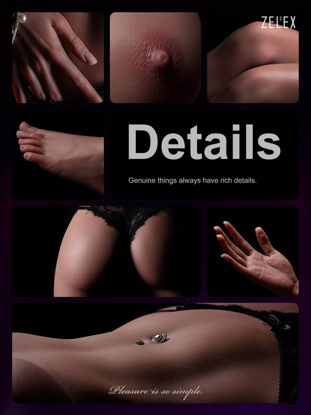 Sophie Premium Silicone Head (Movable Jaw) + SLE Body Sex Doll - ZELEX® [USA STOCK] - SEX LOVE DOLLS