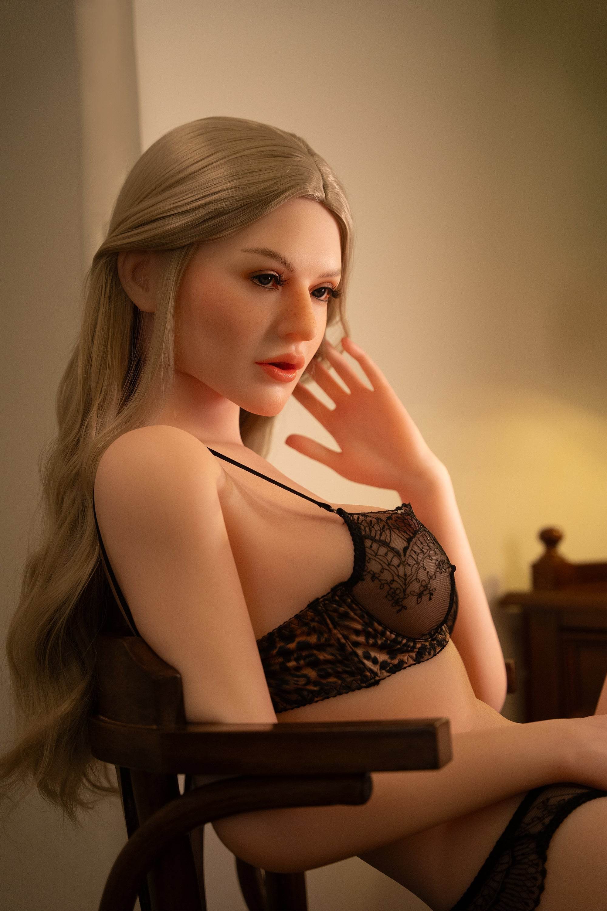 Tessa Premium Silicone Head (Movable Jaw) + SLE Body Sex Doll - ZELEX® [USA STOCK] - SEX LOVE DOLLS