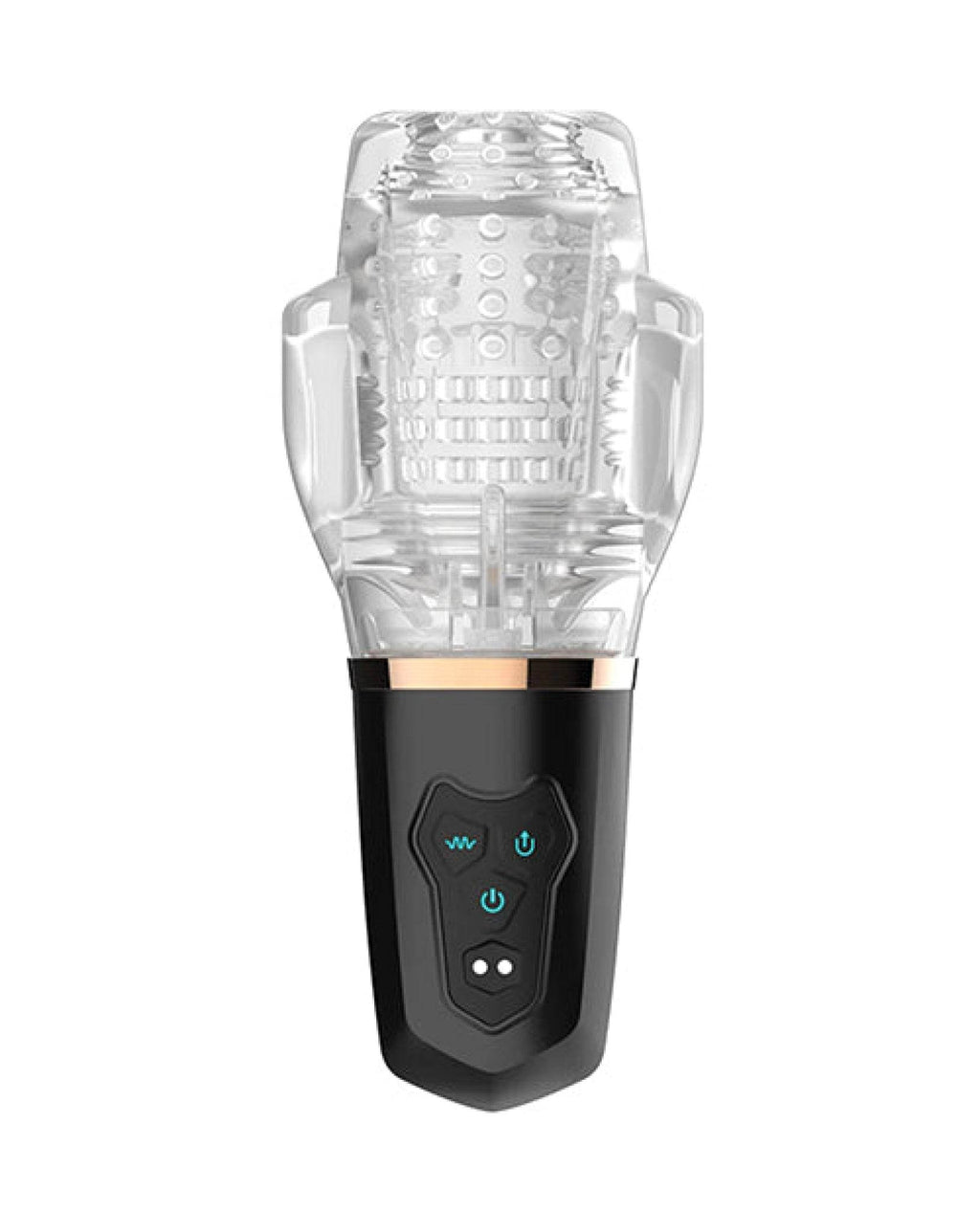 The Male Rose 2 Sucking & Vibrating Blow Job Sucker - Black - SEX LOVE DOLLS