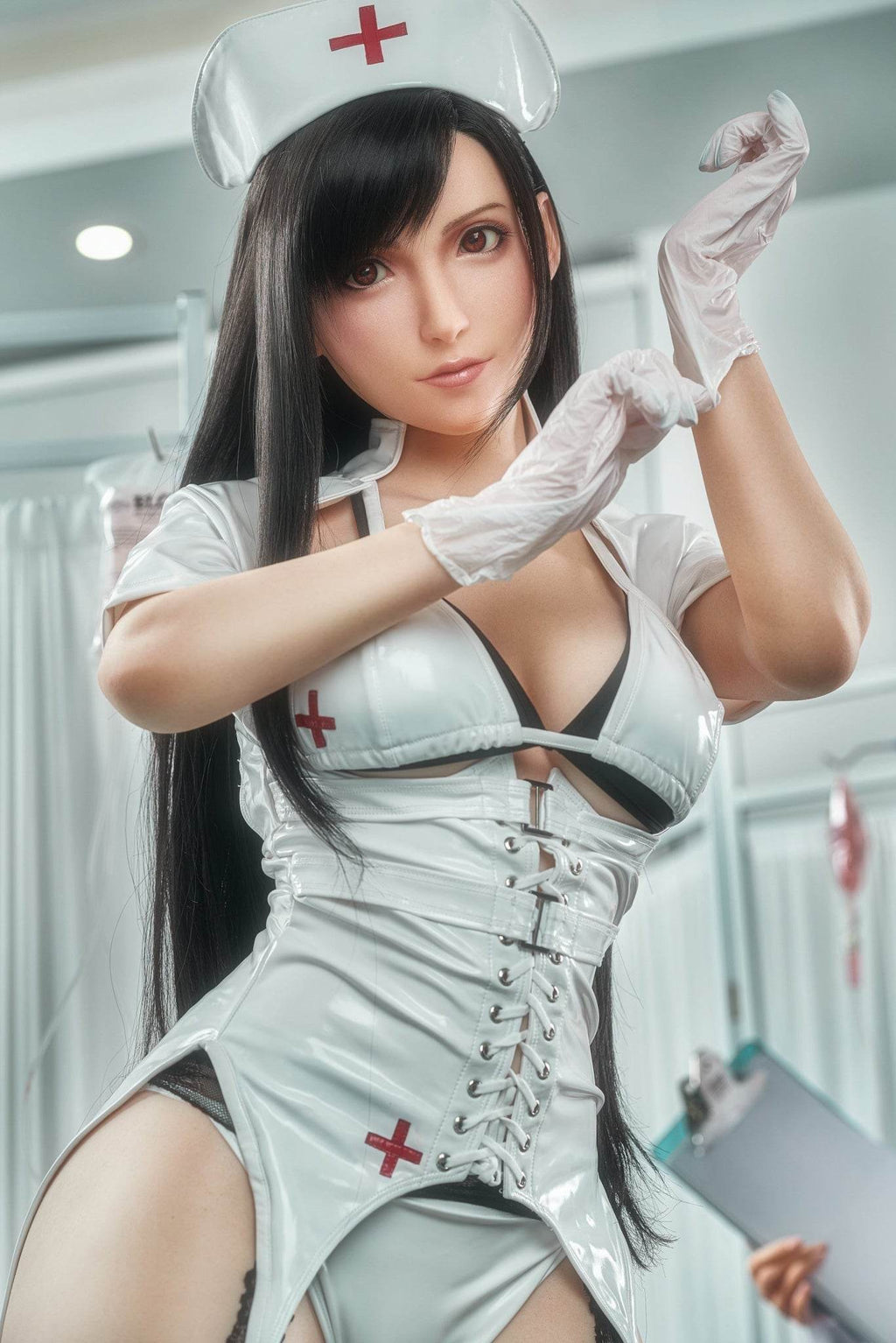 Tifa Nurse Silicone Sex Doll - Game Lady Doll - SEX LOVE DOLLS