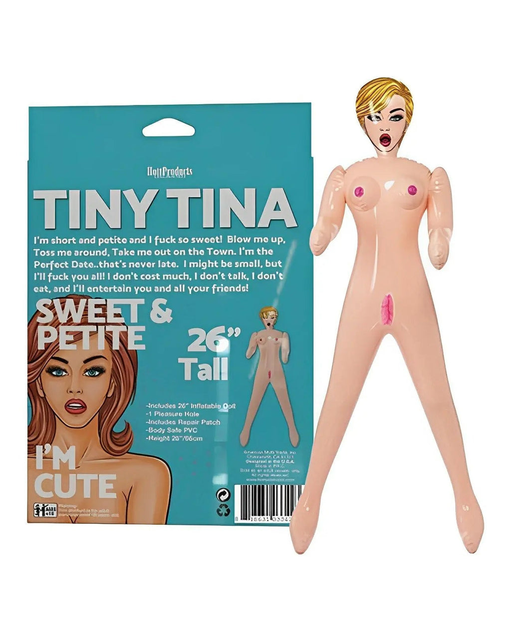 Tiny Tina 26" Blow Up Doll
