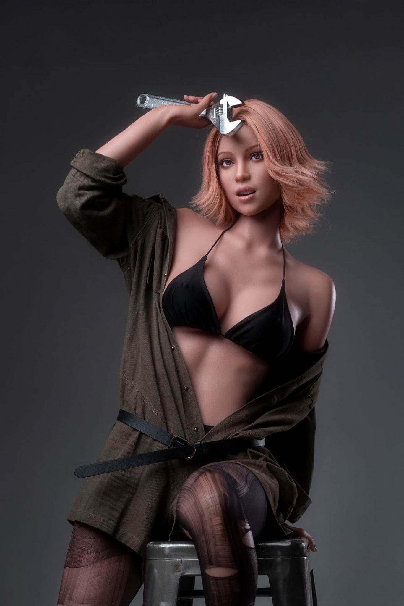 Valerie Red Head Premium Silicone Sex Doll - Movable Jaw - Zelex Inspiration Series - SEX LOVE DOLLS