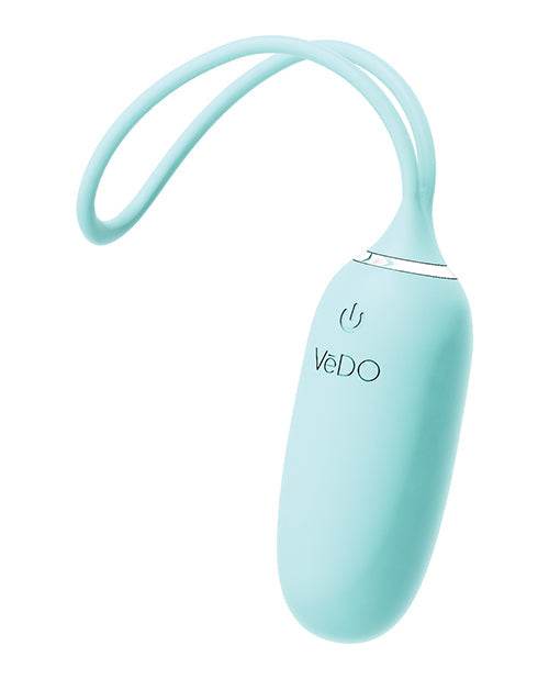 VeDO KIWI Rechargeable Insertable Bullet - Tease Me Turquoise - SEX LOVE DOLLS