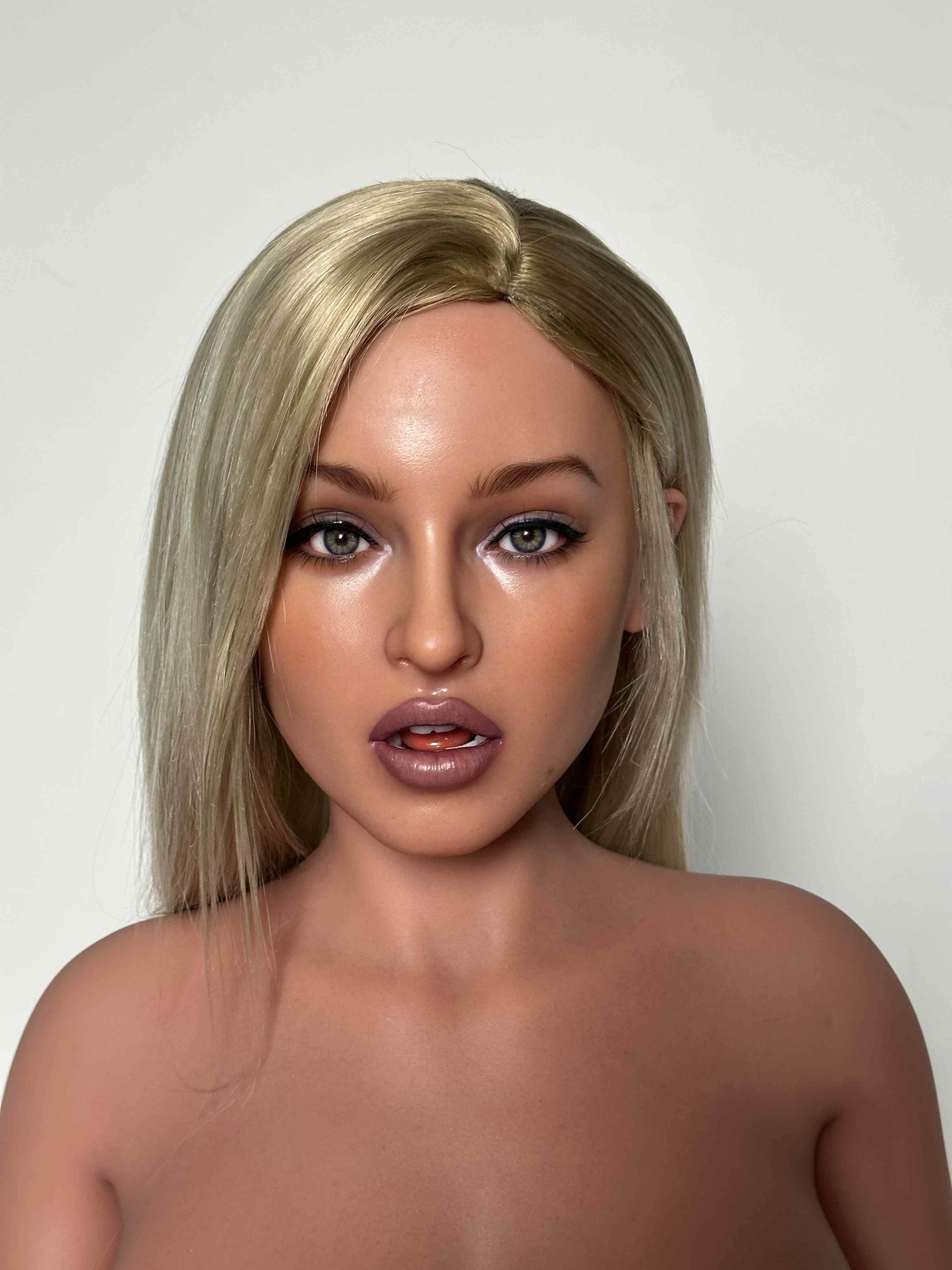 164cm/5ft4 G-cup Realistic Tan BBW Curvy Blonde Sex Doll SLE2.0-ZXE204_1[USA STOCK] - SEX LOVE DOLLS